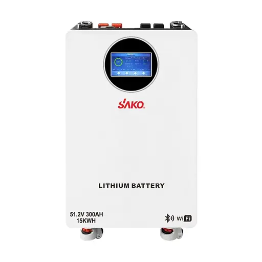 Аккумуляторная батарея литий-железо-фосфатная LiFePO4 300А*ч 51.2В 15360Вт*ч Sako Li-Sun series SK-51.2V300Ah настенный / напольный монтаж (42-00246) - фото 1