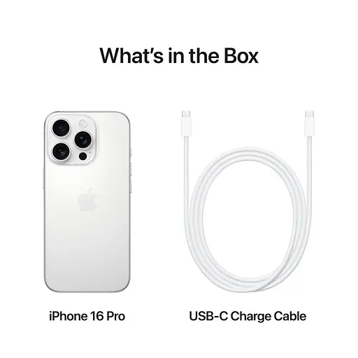 Смартфон Apple iPhone 16 Pro 256GB White TitaniumModel A3293 (Grade Q) Seller Refurbished - фото 8