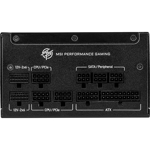 Блок живлення MSI MPG 850W PCIE5 ATX 3.1 80+ Gold (MPG A850GS PCIE5) - фото 5