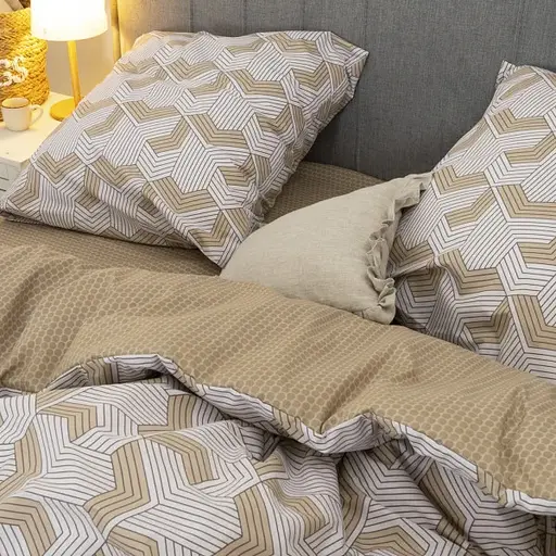 Комплект постільної білизни Viluta двоспальний ранфорс 24270 100% бавовна - фото 5