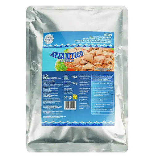 Тунець Atlantico в соняшниковій олії 1 кг