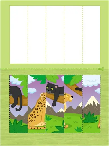 Розвивальні зошити: Пазли-розрізалки. Зоопарк - фото 2