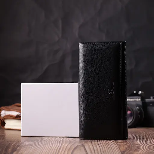 Кожаный женский кошелек ST Leather 18.5х9х3 см acs0028453 - фото 9