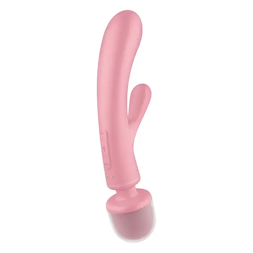 Вібратор Satisfyer Triple Lover 24 см рожевий - фото 6