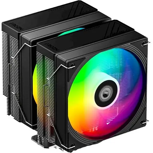 Кулер для процесора ID-Cooling FROZN A620 PRO SE ARGB 2x120 мм 6 теплових трубок алюміній/мідь Intel: 1851 1700 1200 - фото 1