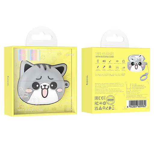 Бездротові навушники HOCO EW48 True wireless stereo headset Misty Cat - фото 5