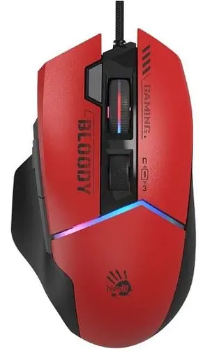 Мышь игровая A4Tech Bloody W95 Ultra USB Sports Red - фото 1