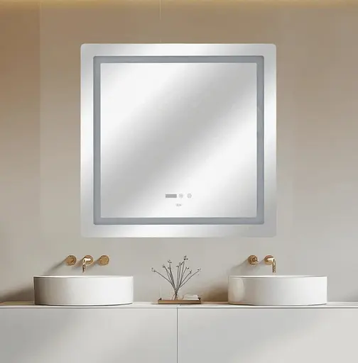 Зеркало Qtap Mideya с LED-подсветкой Touch QT2078NCF8080W - фото 8