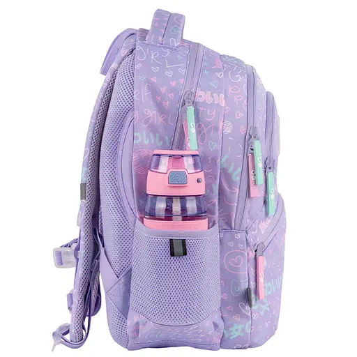 Рюкзак GoPack Education 175M-3 Girl Rule Сиреневый (GO26-175M-3) - фото 4