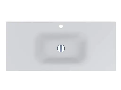 Умивальник Miraggio Jessel 1000 mirasoft 0001092, Білий матовий - фото 3