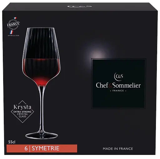 Набор бокалов C&S Symetrie 6х550 мл (6939892) - фото 7