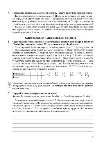 Українська мова. Робочий зошит. 9 клас (6-те видання, доповнене і перероблене) - фото 4
