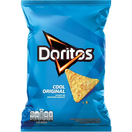 Чипси кукурудзяні Doritos зі смаком сметани 90 г