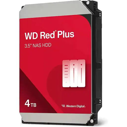 Жесткий диск 3.5" WD Red Plus NAS 4TB SATA 256MB (WD40EFPX) [106838] - фото 2