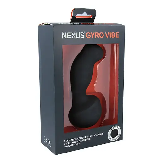 Стимулятор простати Nexus Gyro Vibe, 15 см чорний