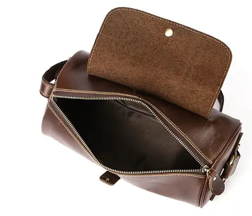 Чоловіча шкіряна сумка Vintage 27х14х13,5 см sum0012920 - фото 5