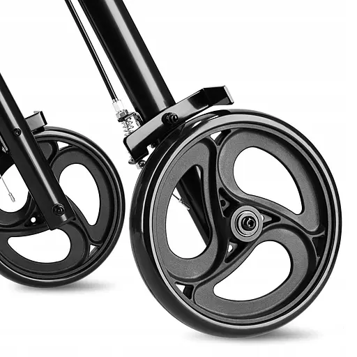 Роллер для ходьбы 4FIZJO складной, с сумкой Black (P-5905973406475) - фото 5