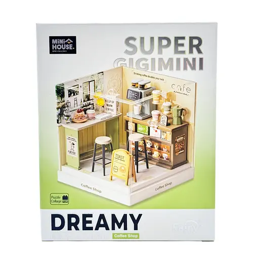 Конструктор-румбокс Mini House серії Інтер'єр Міні - Кав’ярня (8034) - фото 1