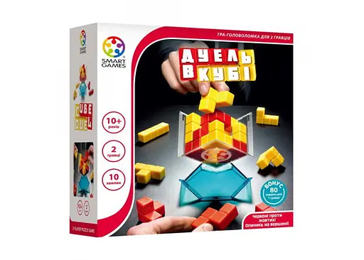 Настільна гра Smart Дуель в кубі (Cube Duel) (укр.) (SGM201UKR)