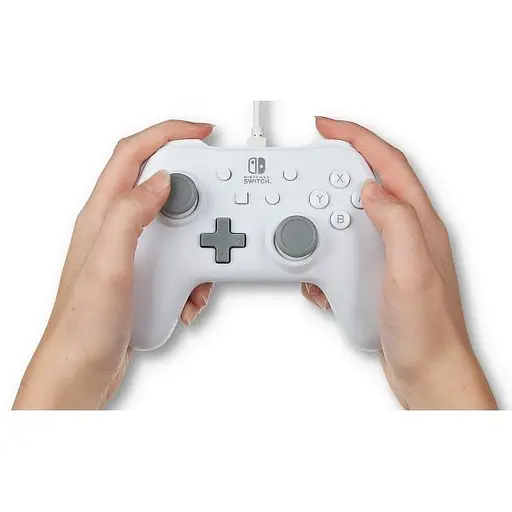 PowerA Wired Controller for Nintendo Switch (White) - фото 7