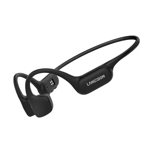 Беспроводные костные наушники Langsdom BE23 для плавания, бассейна и спорта 32 Гб черный - фото 1