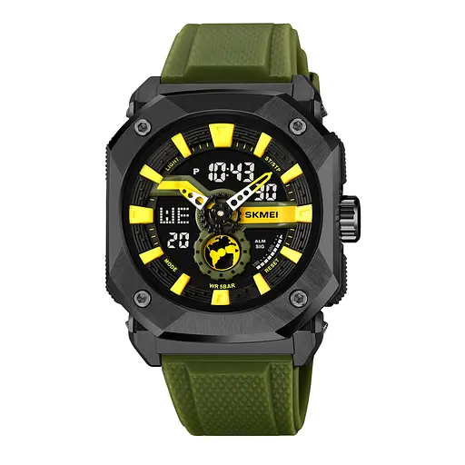Skmei 2272BKAG Black-Army Green SALE