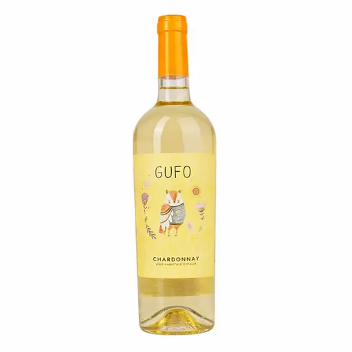 Вино Gufo Chardonnay, белое, сухое, 0,75 л - фото 1