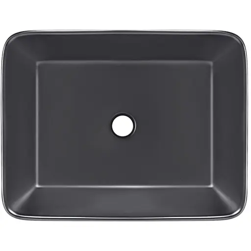 Раковина Qtap Tern без донного клапана QT172074MBMBN - фото 1