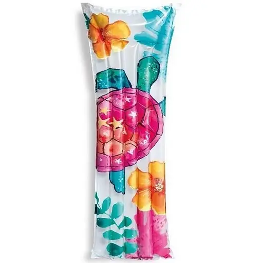 Матрас надувной пляжный Отдых 59720, 183 х 69 см Черепаха