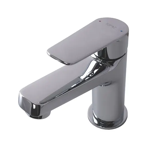 Змішувач для умивальника Topaz Zara TZ 13202-H44 Хром - фото 2