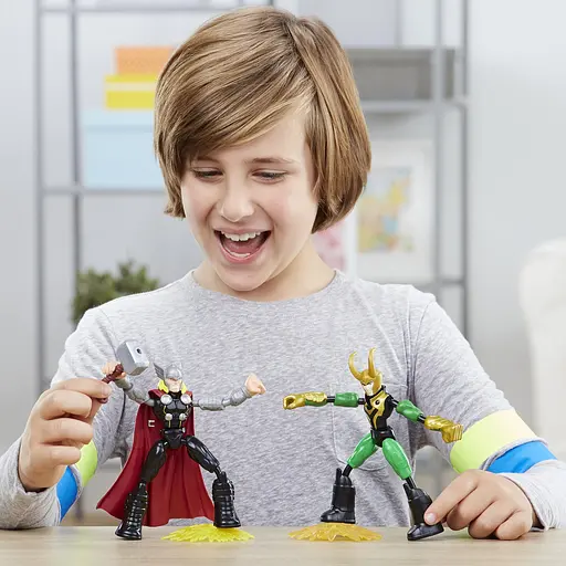 Игровой набор Hasbro Marvel Avengers Bend and Flex Tour vs Loki (F0245) - фото 13
