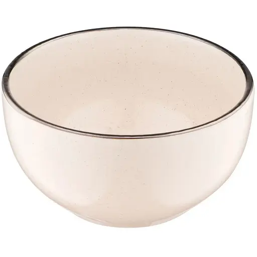 Салатник керамический Ardesto 14 см Emilia бежевый AR0714EBG