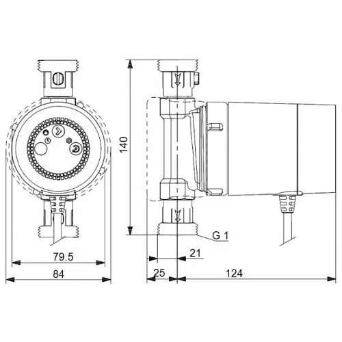Циркуляционный насос Grundfos Comfort 15-14 BXDT PM (99831281) - фото 3