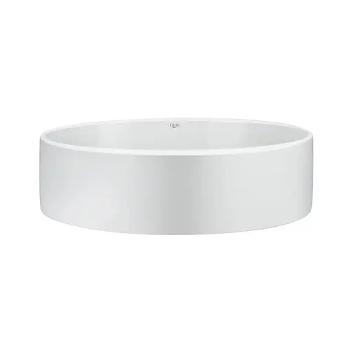 Умивальник Qtap Kolibri накладний овальний 500x360x140 мм White + донний клапан PU02, Білий - фото 3