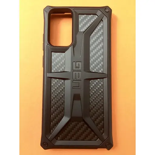 Оригинальный противоударный чехол UAG Monarch для Samsung Galaxy Note 20 (6.7") Carbon Fiber 212191114242 - фото 5
