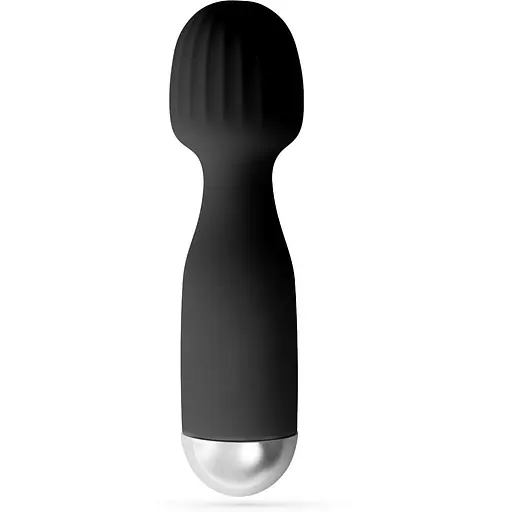 Міні-вібратор Crushious Wanderlust 15 см (чорний)