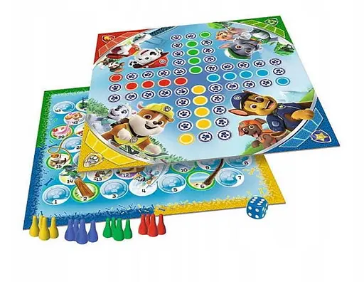 Настільна гра Trefl Лудо 2 в 1. Щенячий патруль (Ludo 2 in 1: Paw Patrol) (01896) - фото 2