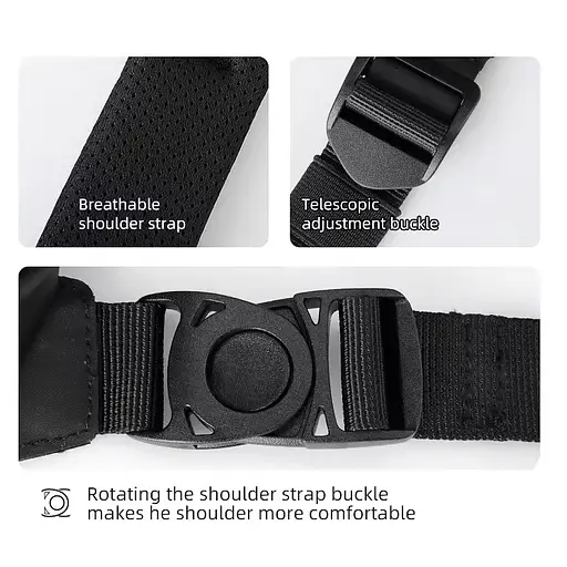 Сумка через плече Mark Ryden 8109 5.5л для планшета до 9.7' Black (17586) - фото 5