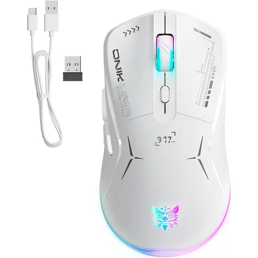 Миша Onikuma CW917 White [126694] - фото 6