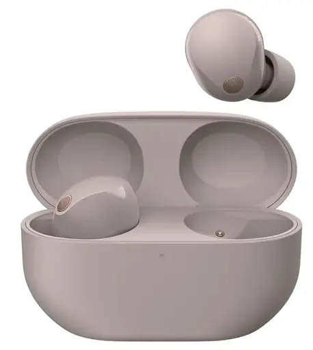 Наушники TWS WF-1000XM5 BT 5.3, ANC, Hi-Res, IPX4, SBC, AAC, LDAC, LC3, микрофон, розовый Sony teh0013066 - фото 2