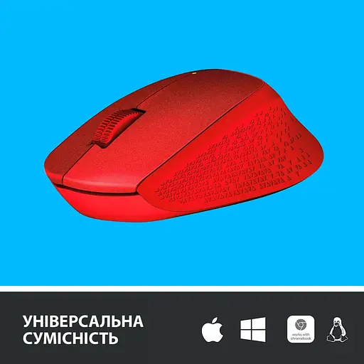 Беспроводная мышь Logitech M330 Silent Plus Red (910-004911) - фото 4