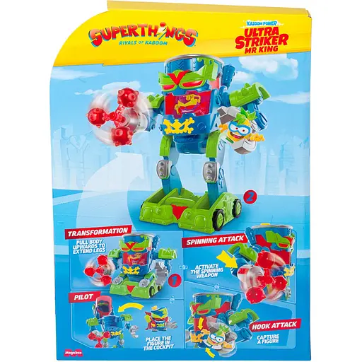 Ігровий набір SuperThings Kazoom Power Ultra Striker Mr King (PSTSP116IN250) - фото 9