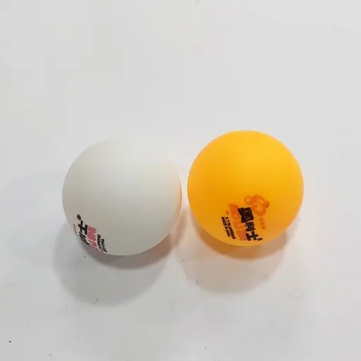 Тенісна кулька BT-PPS-0033Р 40 мм, PP, шовна, 1 штука (6900152007633) Білий - фото 2