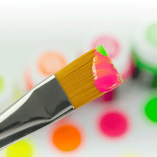 Фарба акрилова для тканин Жовта флуоресцентна 20 мл Rosa Talent - фото 3