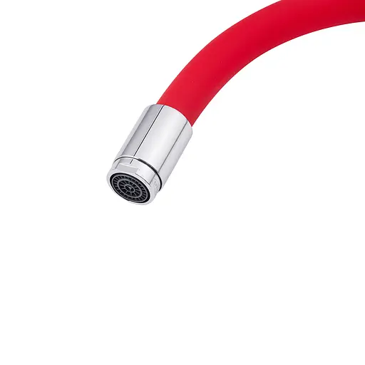 Смеситель для кухни с гибким изливом Ibergrif M22112-1 CV028493 Красный - фото 6