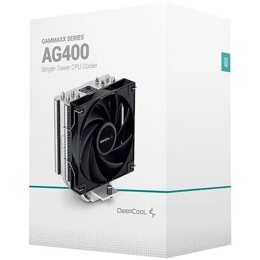 Кулер для процесора Deepcool AG400 1700 AM5 (R-AG400-BKNNMN-G-1) - фото 9