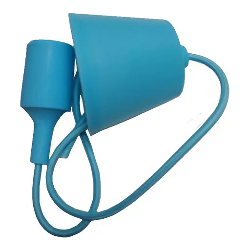 Светильник силиконовый ART-LOFT E27 синий LUMANO - фото 1