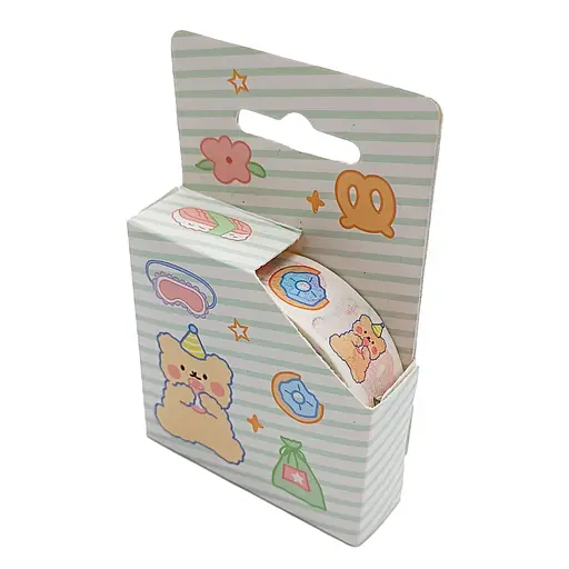 Скотч декоративний "Улюблений ведмедик" E-601-3