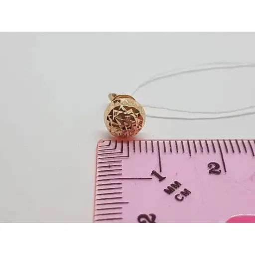 Золоті сережки-пуссети Favoritum. 210147_7 - фото 3