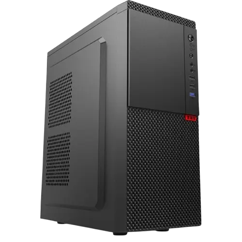 Корпус 2E Alfa E130 Black (2E-E130)